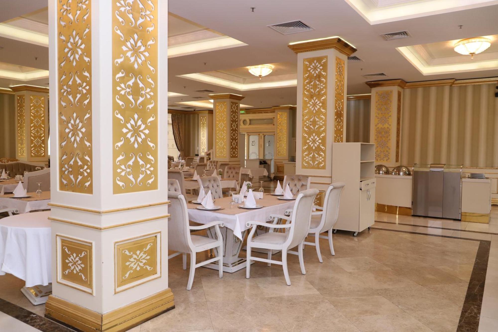 Ayan Palace Hotel Tovuz Exterior foto