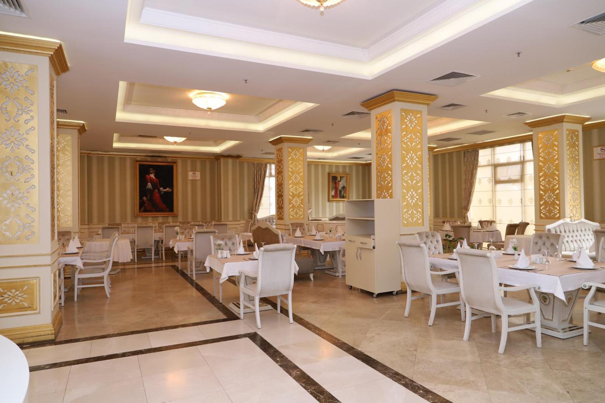 Ayan Palace Hotel Tovuz Exterior foto