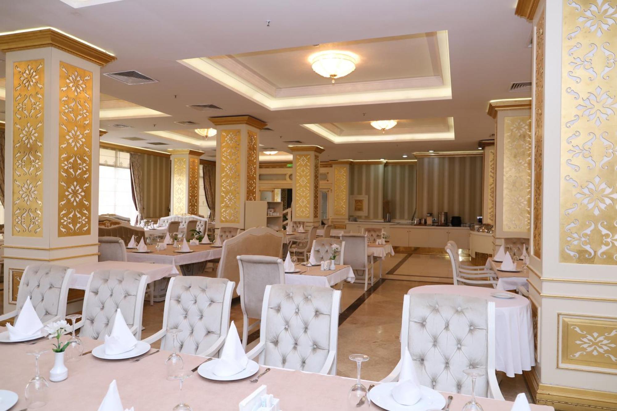 Ayan Palace Hotel Tovuz Exterior foto