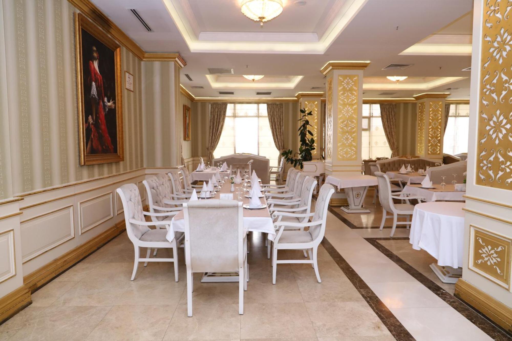 Ayan Palace Hotel Tovuz Exterior foto