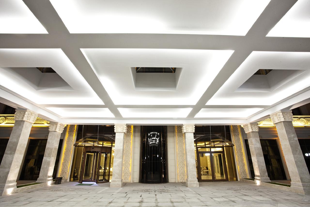 Ayan Palace Hotel Tovuz Exterior foto