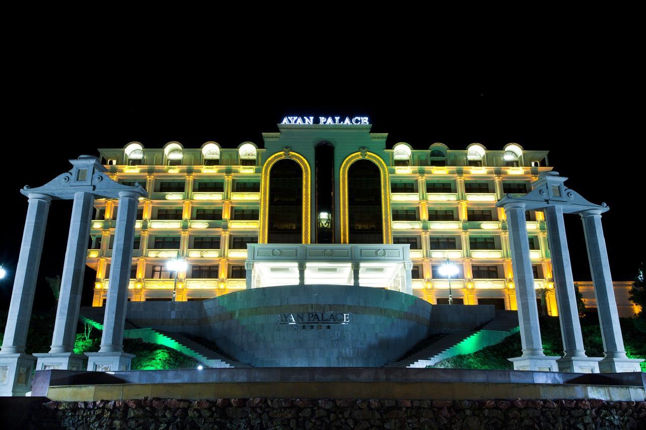 Ayan Palace Hotel Tovuz Exterior foto