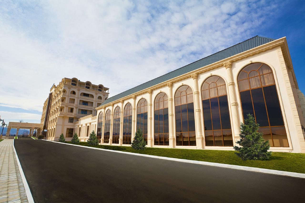 Ayan Palace Hotel Tovuz Exterior foto