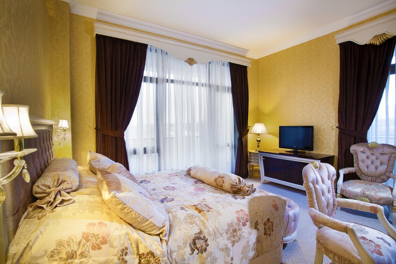 Ayan Palace Hotel Tovuz Exterior foto